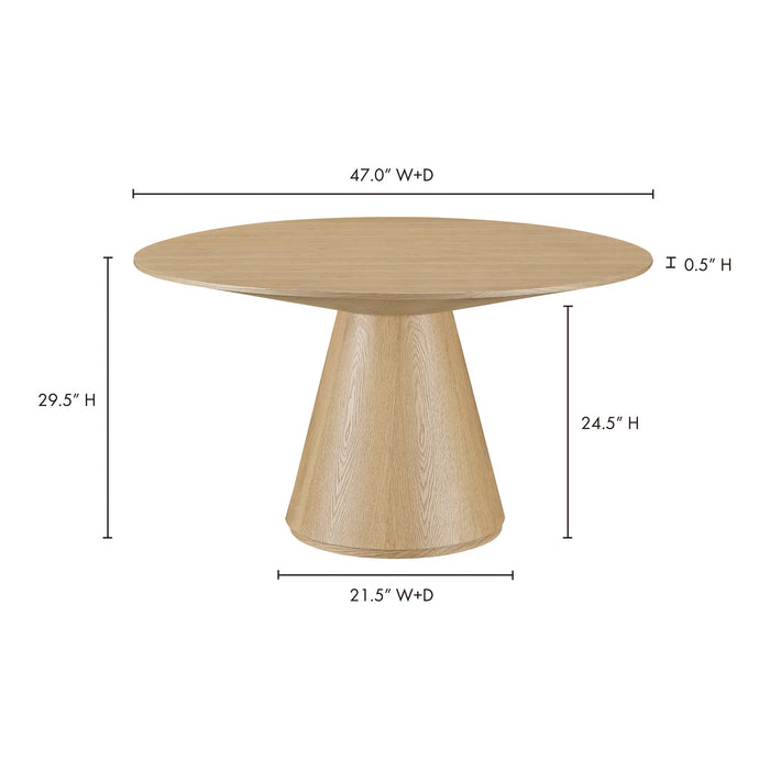 Otago 47In Round Dining Table