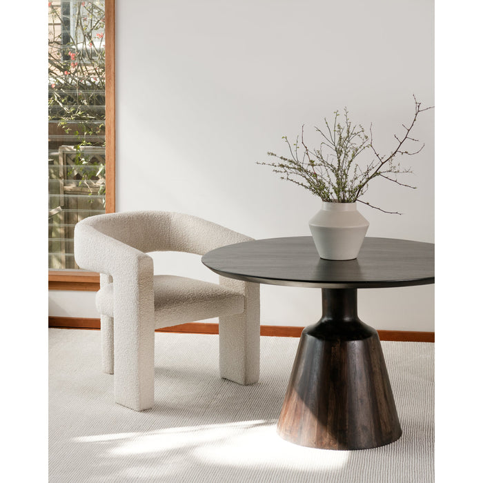 Myron Dining Table Dark Brown