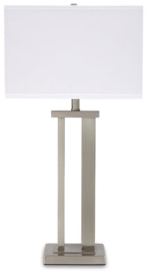 Aniela Table Lamp (Set of 2)  (Silver Finish)
