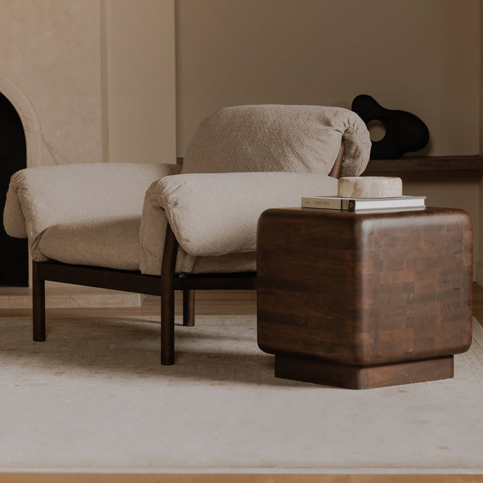 Eton Side Table Dark Brown