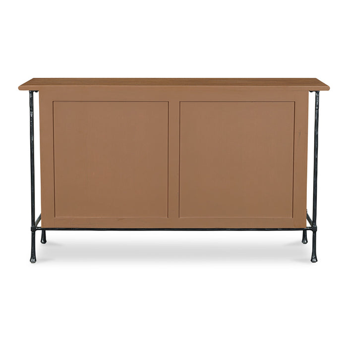 Rene 6 Drawer Dresser Brown