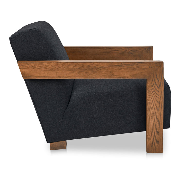 Garnet Lounge Chair Wool Blend