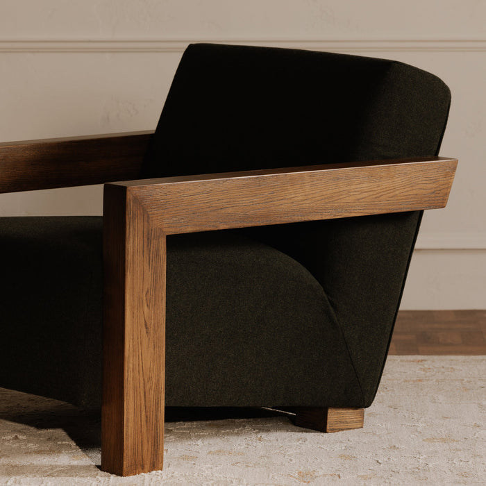 Garnet Lounge Chair Wool Blend