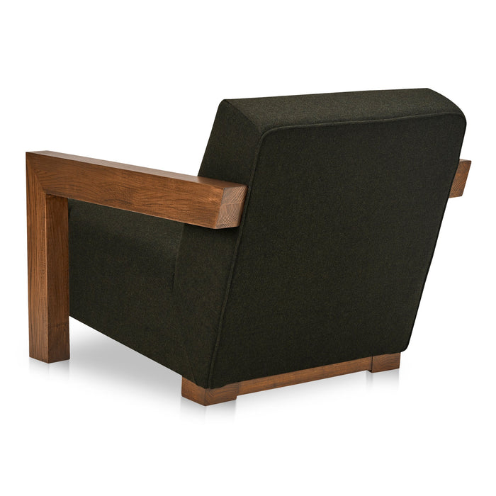 Garnet Lounge Chair Wool Blend
