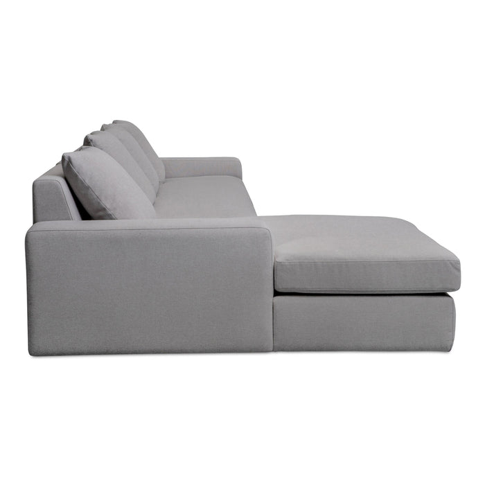 Thomas Left Sectional Grey