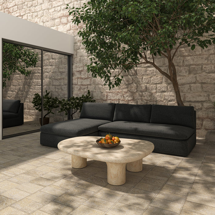 Miles Outdoor Chaise Speckled