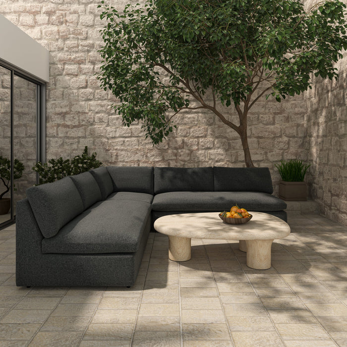 Miles Outdoor Modular 3 Piece Speckled