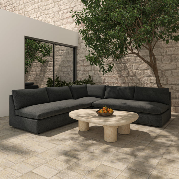 Miles Outdoor Modular 5 Piece Speckled