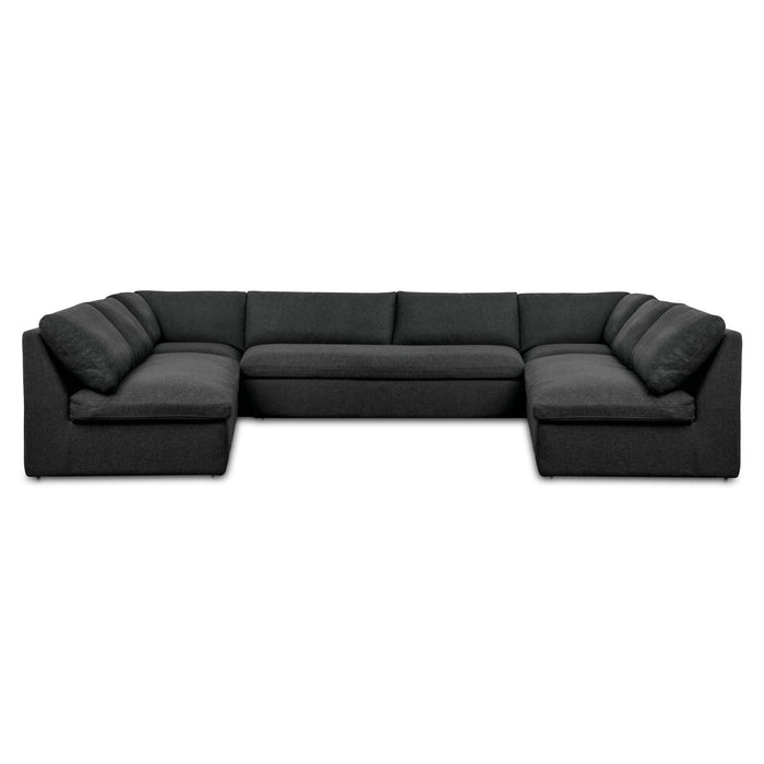Miles Outdoor Modular 5 Piece Speckled