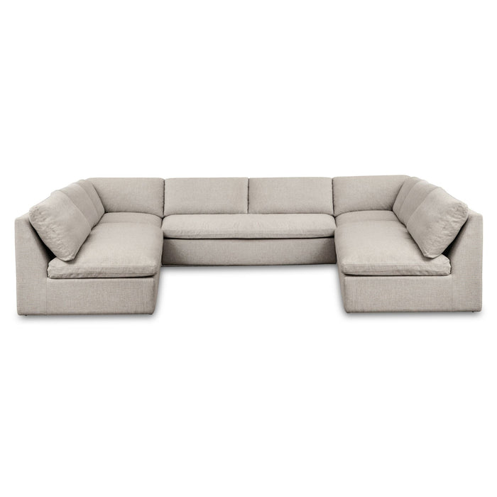 Miles Outdoor Modular 5 Piece Speckled