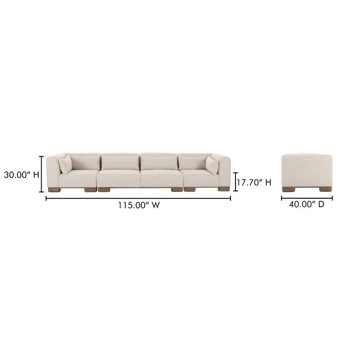 June Modular Sofa Oatmeal