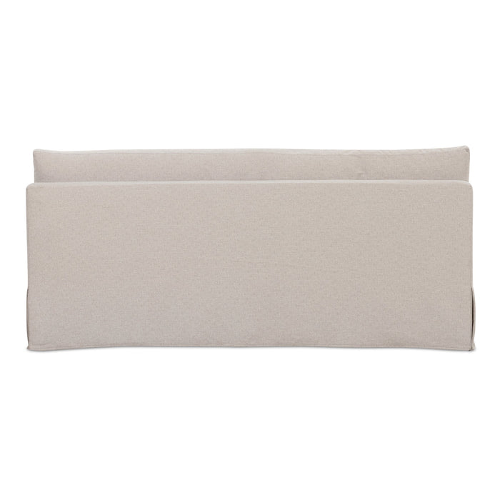 Fable Slipcover Dining Bench Beige