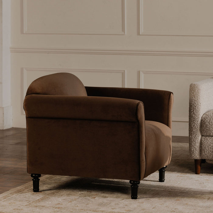Harmony Accent Chair Faux Mohair