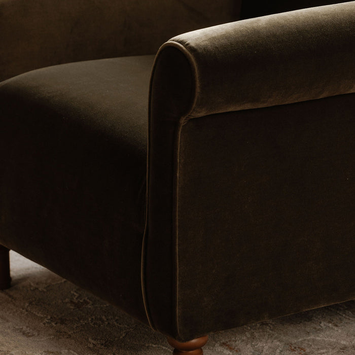Harmony Accent Chair Faux Mohair