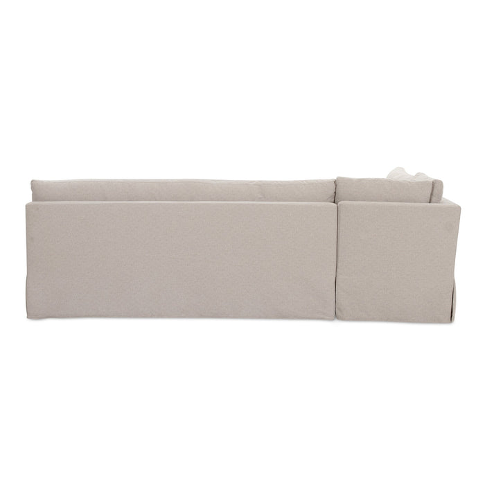 Fable Slipcover Dining Banquette L-Shape Beige