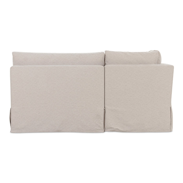 Fable Slipcover Dining Banquette U-Shape Beige