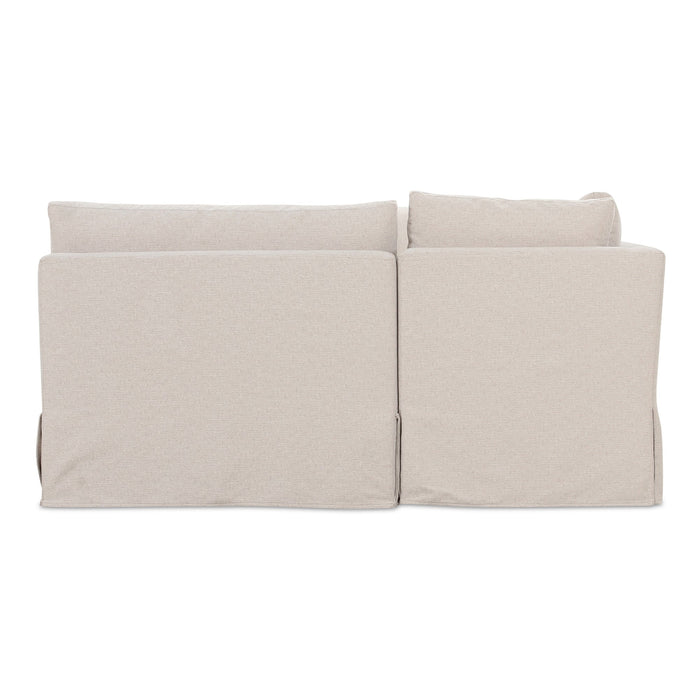 Fable Slipcover Dining Banquette U-Shape Beige