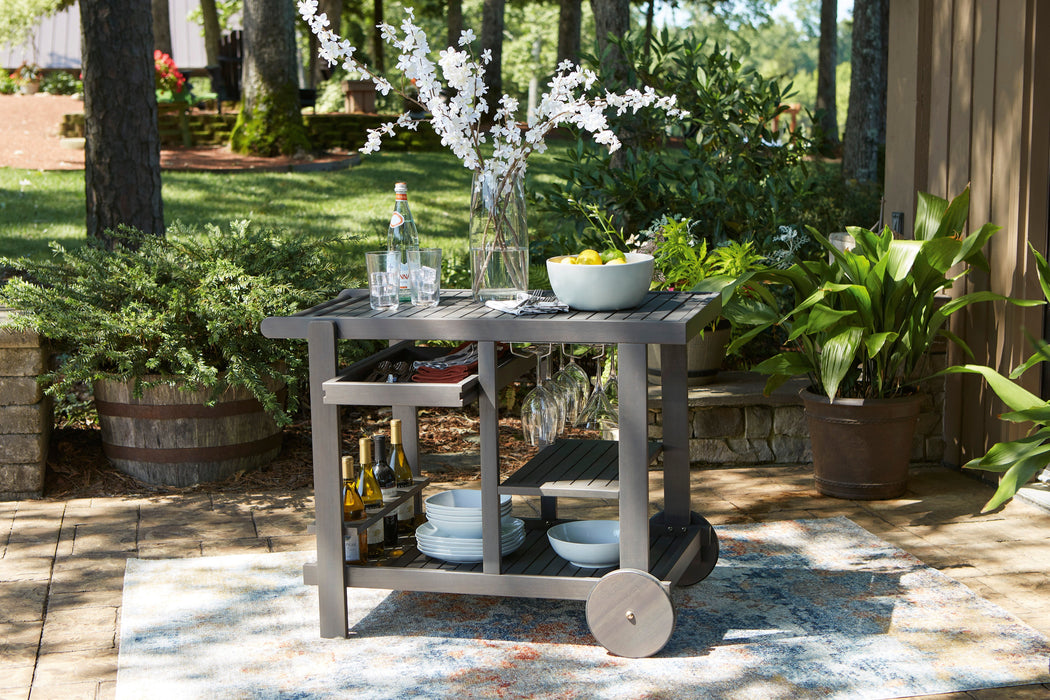 Kailani Serving Cart - Furniture Depot