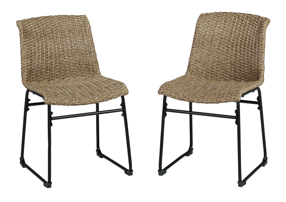 Amaris Outdoor Dining Chair (Set of 2) - Furniture Depot (7655043072248)