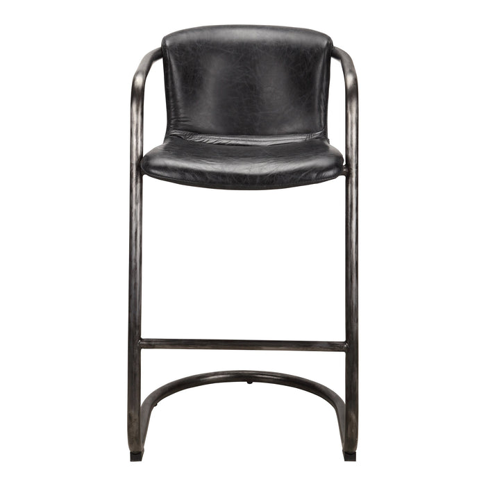 Freeman Barstool Leather - Set Of Two