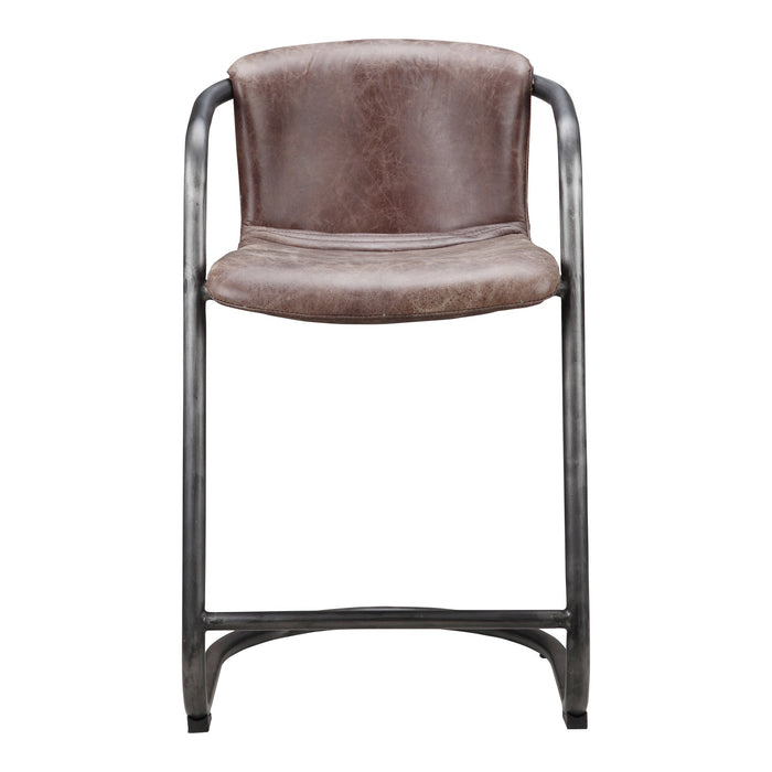 Freeman Counter Stool Leather - Set Of Two