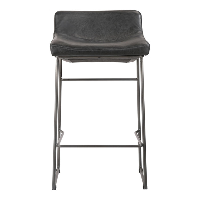 Starlet Counter Stool Leather - Set Of Two