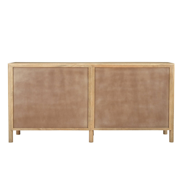 Fulton 4 Door Sideboard Natural