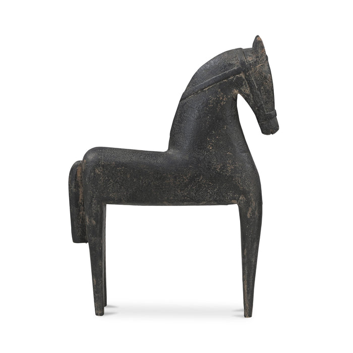 Gallant Wooden Sculpture Black