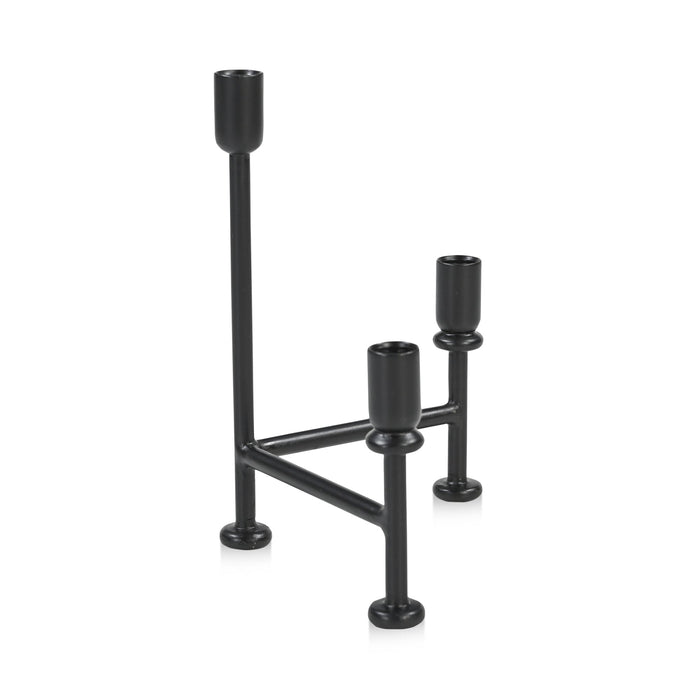 Cicero Candle Holder Black