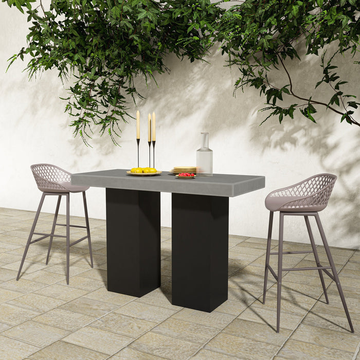 Piazza Outdoor Barstool - Set Of Two