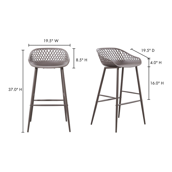 Piazza Outdoor Barstool - Set Of Two