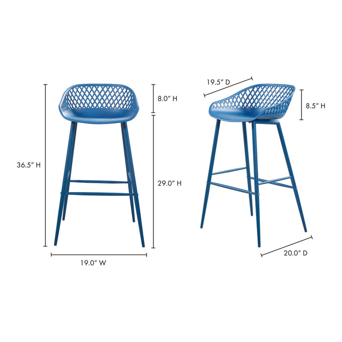 Piazza Outdoor Barstool - Set Of Two