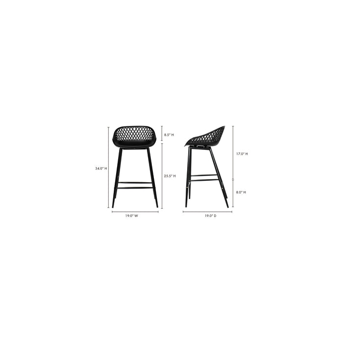 Piazza Outdoor Counter Stool - Set Of Two