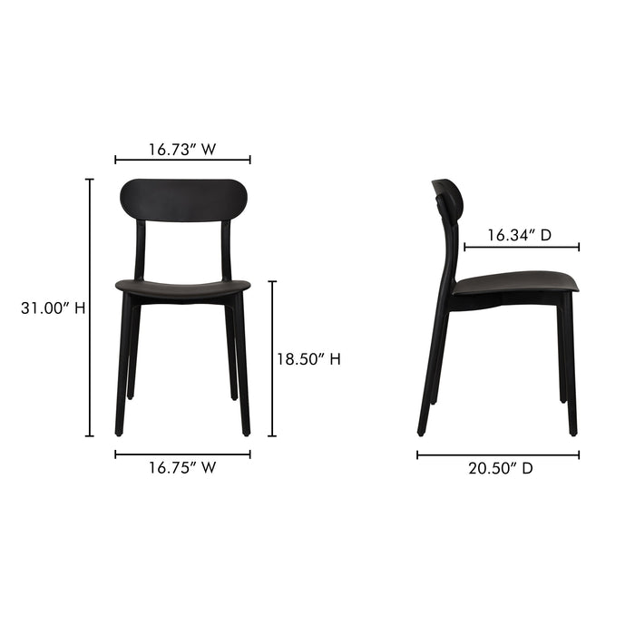 Kent Outdoor Dining Chair - Set Of Two