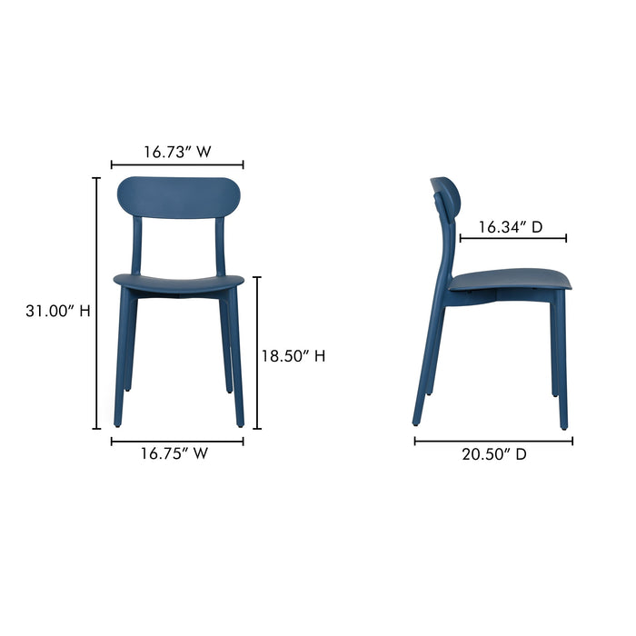 Kent Outdoor Dining Chair - Set Of Two