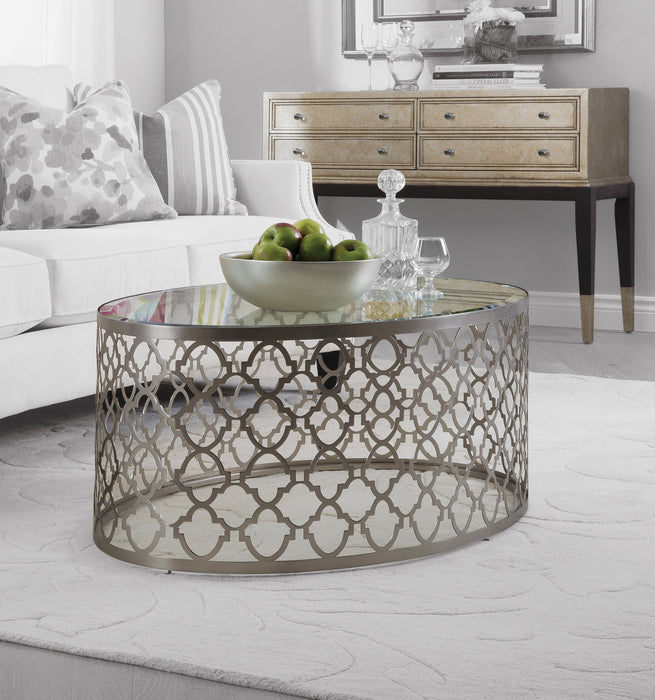 Quatrefoil Coffee Table