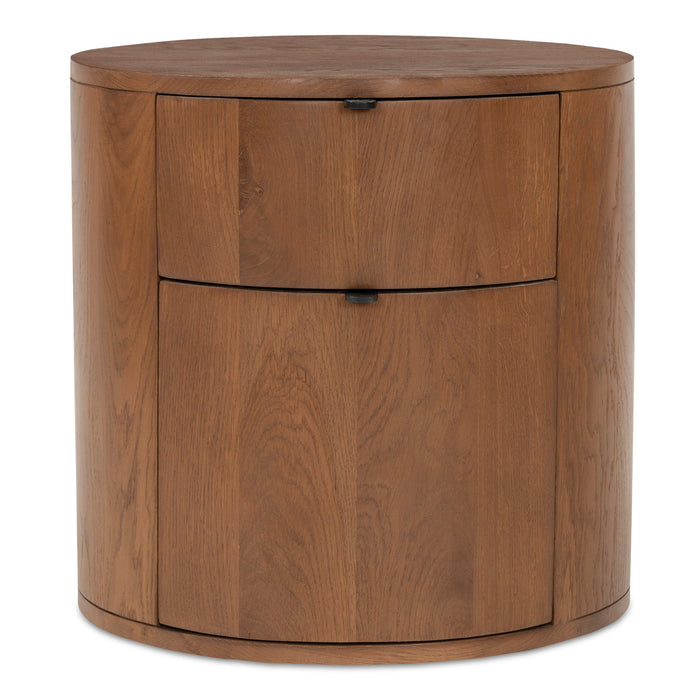 Theo Two Drawer Nightstand