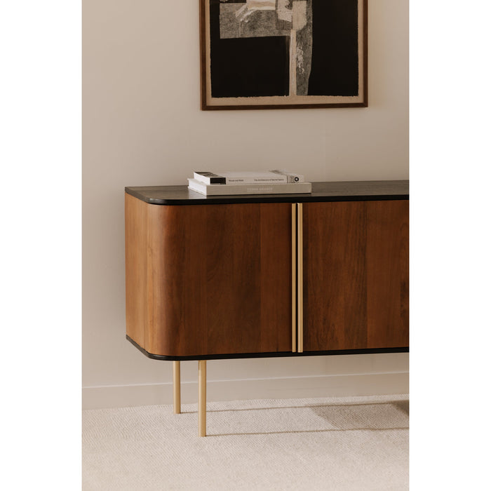 Dionne 4 Door Sideboard Brass