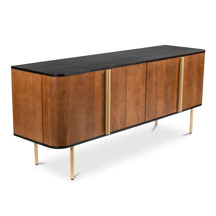 Dionne 4 Door Sideboard Brass