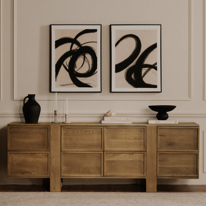 Henley 8 Drawer Dresser Brown