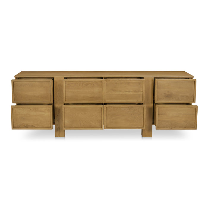 Henley 8 Drawer Dresser Brown