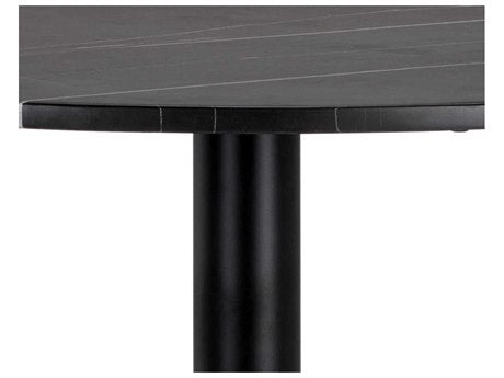 Massie Bistro Table Black Marble 35.5"