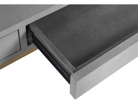 Jiro Desk Grey Shagreen
