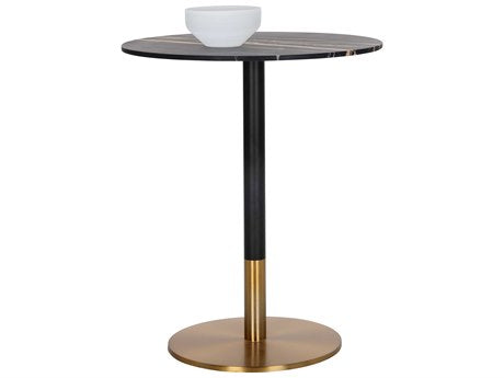 Massie Bar Table Black Marble