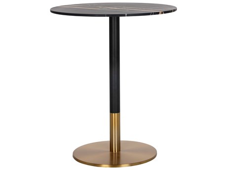 Massie Bar Table Black Marble