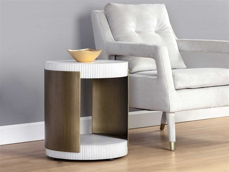 Cavette End Table