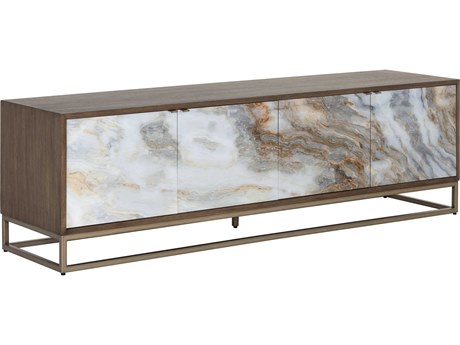 Fuentes Media Console and Cabinet