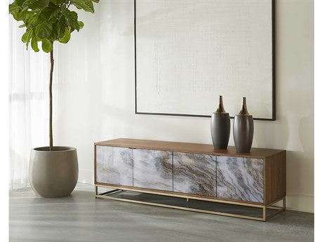 Fuentes Media Console and Cabinet