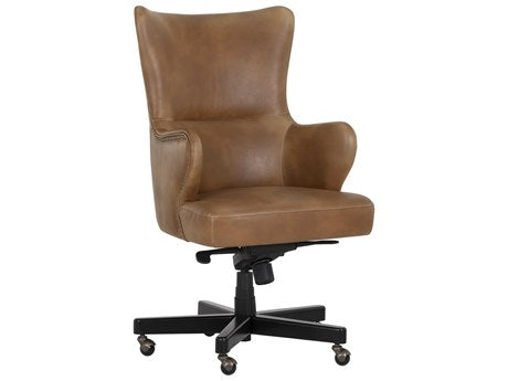 Hubert Office Chair Tobacco Tan