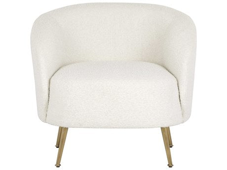 Clea Lounge Chair Altro White